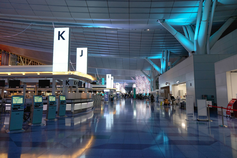 Haneda Airport is one of the busiest airports in the world.